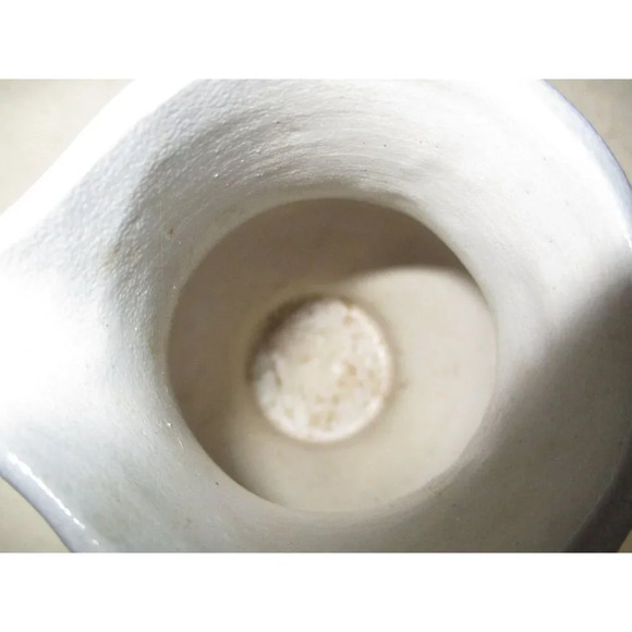 German‎ Salt Glazed Pottery Pitcher Cobalt Blue Imperial Eagle Laurel Wreath bud - Picture 4 of 6